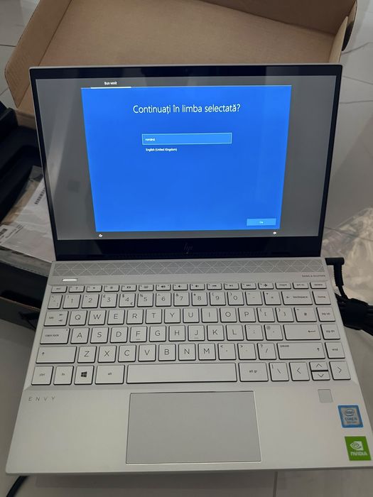 Laptop HP Envy nou
