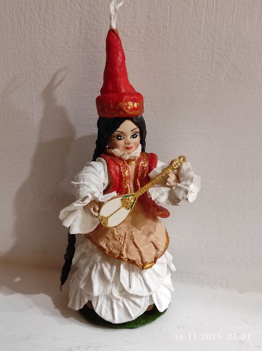 Сувенирная. Интерьерная игрушка ручной работы из ваты экскл