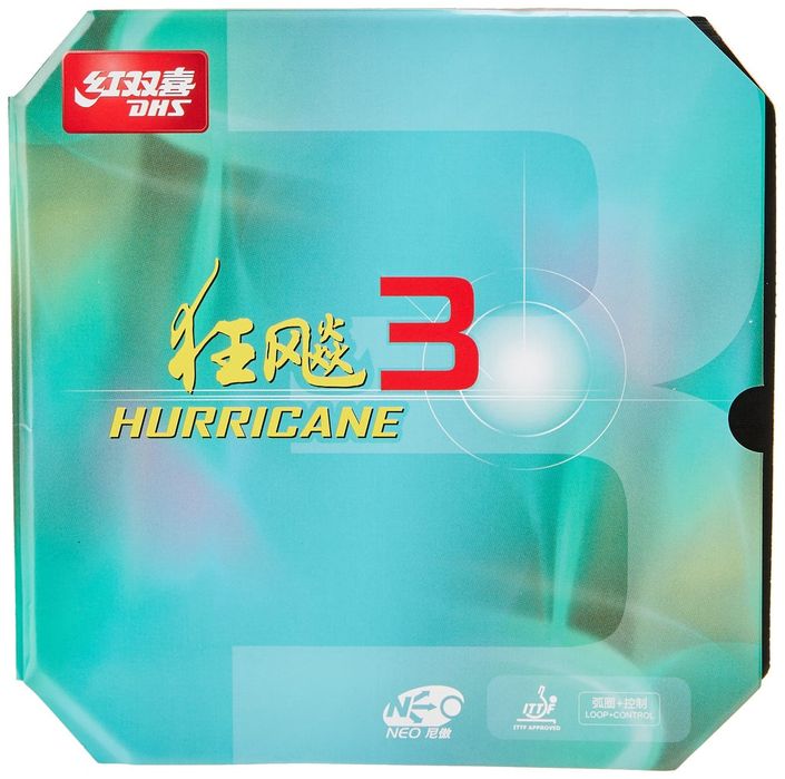 Профессиональная накладка DHS Hurricane 3 Neo (orange sponge)