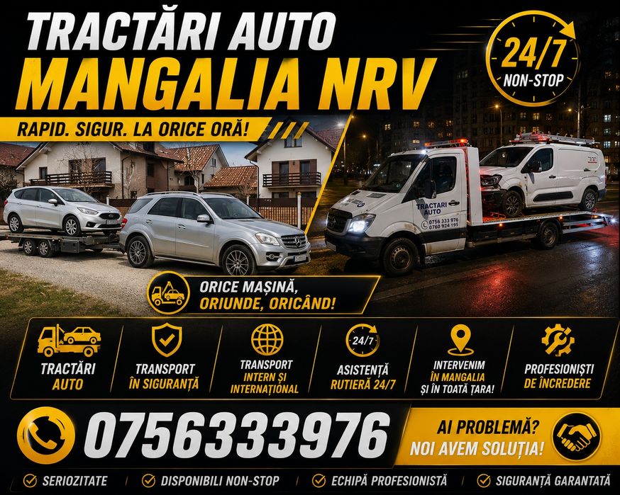 Tractari Auto/Asistenta Rutiera N.R.V.