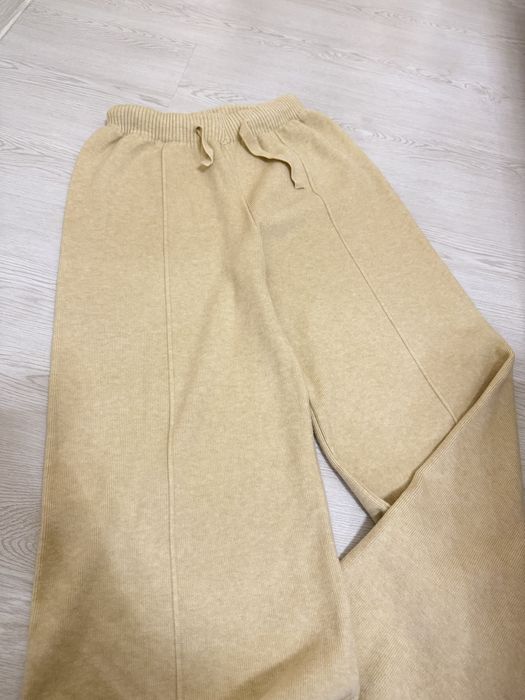 Новые женские широкие штаны из шерсти