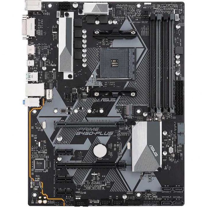 Placa de baza ASUS PRIME B450-PLUS AM4 ATX + adaptor WiFi PCI-E