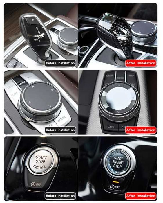 Кристален лост М комплект BMW G30 G32 G01 G08 G11 G12