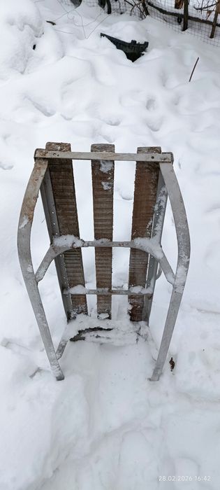 Сани.  Шангы СССР алюмин