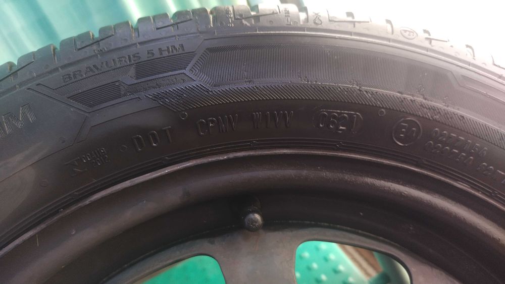 Гума 15" и джанти 5.5JxH2