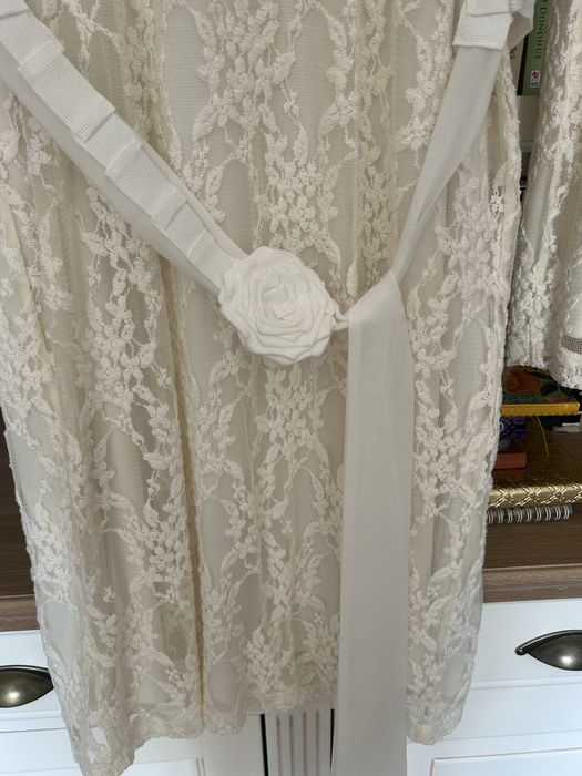 Rochie Nissa din dantela brodata, M