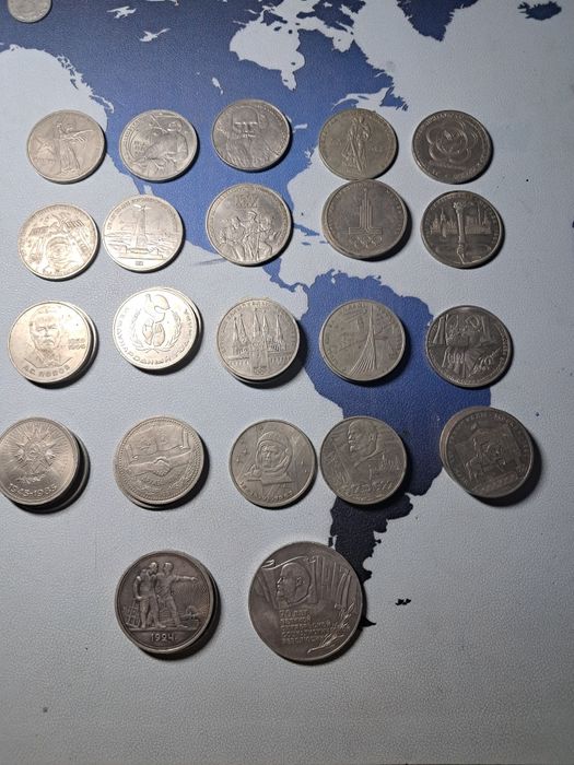 Монеты с 1798 г - 1992 г