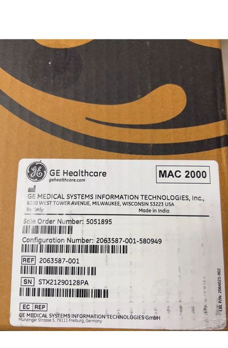 ECG - Electrocardiograf GE MAC 2000 (nou)