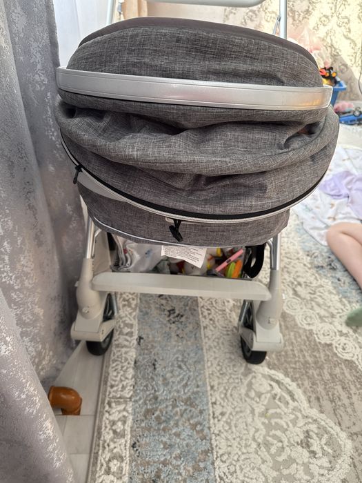 Коляска трансформер Wingoffly Eyerflo, серый