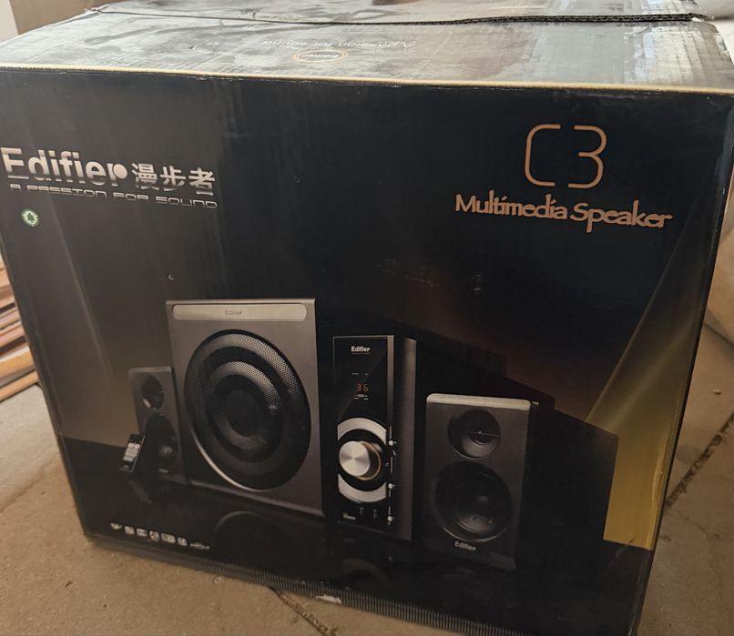 Продам акустическую систему Edifier C3 2.1 (колонки + сабвуфер)