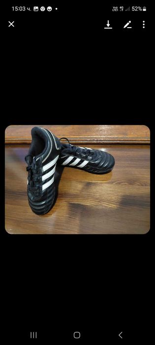 Детски футболни стоножки adidas