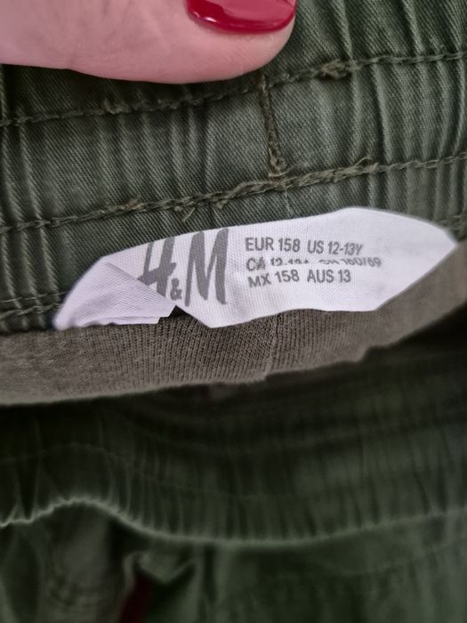 Pantaloni cargo dublați cu bumbac