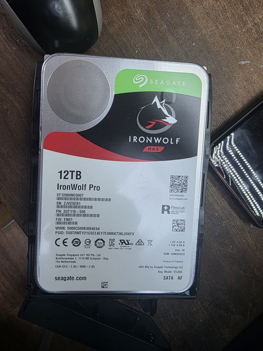 Seagate IronWolf 12 TB ST12000VN0008
