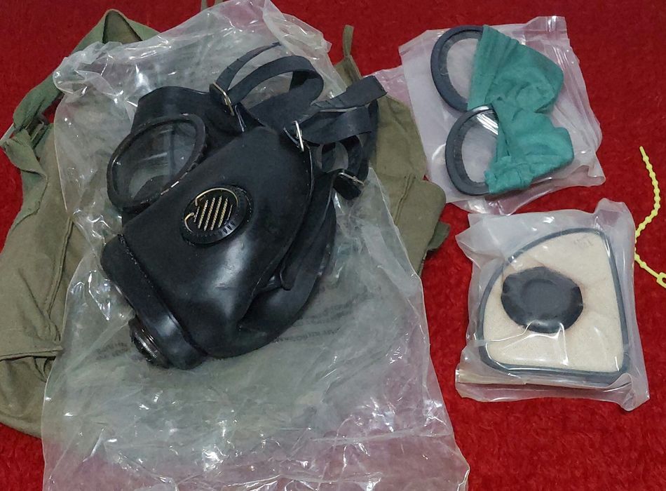 Военен противогаз с филтър-2,3,4.4