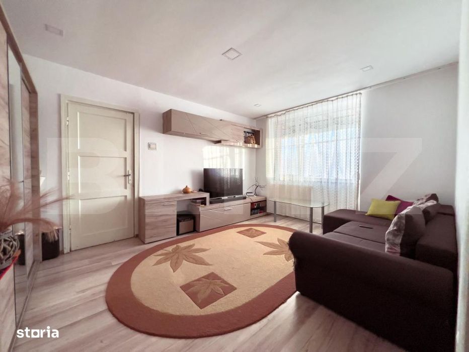 Apartament 2 camere, 50 mp, balcon spatios, gata de mutare, zona Simer