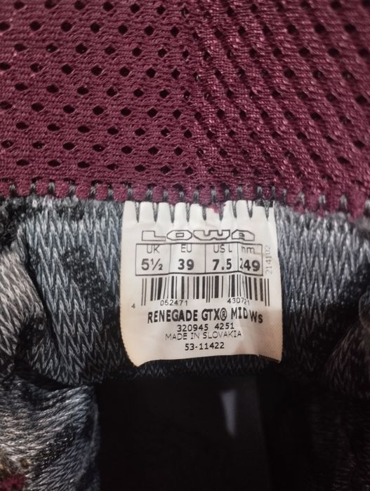 Bocanci Lowa Renegade mid gtx