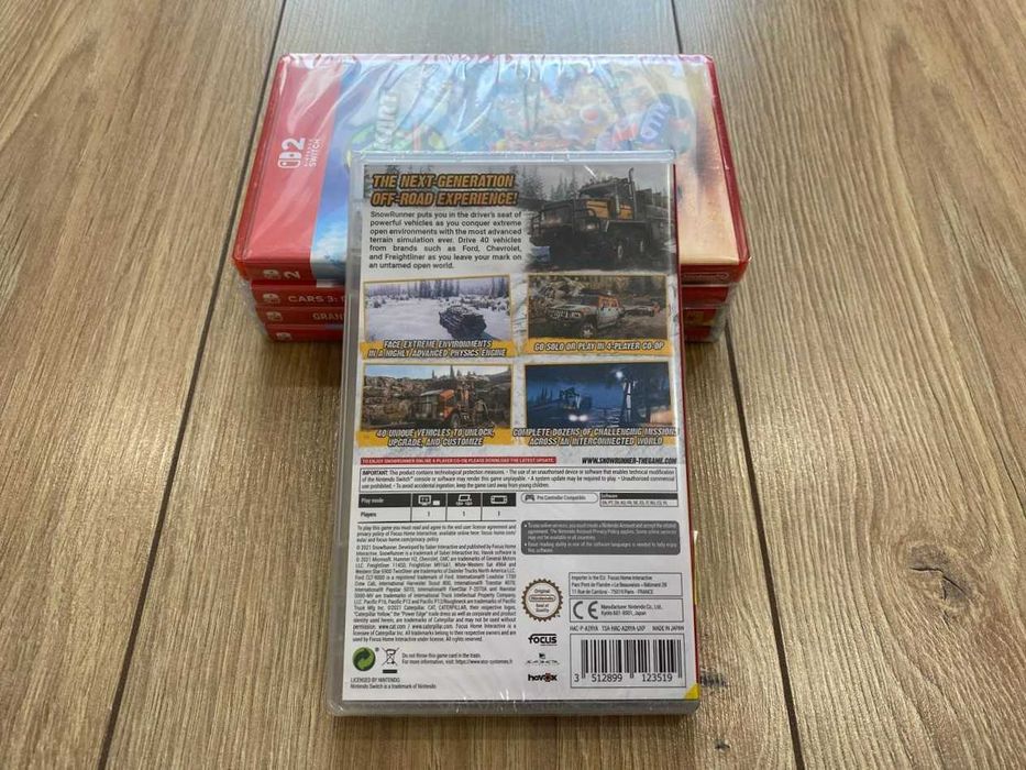 Новый SnowRunner Nintendo Switch/ СноуРаннер Нинтендо Свитч