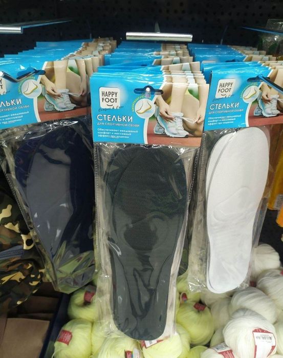 Стельки для различных типов обуви и сезонов
