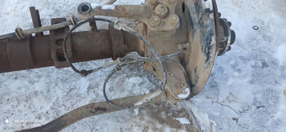 Передний мост на УАЗ буханку Гибридный