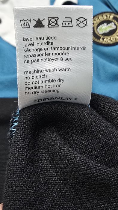 LACOSTE  мъжка тениска с якичка L-XL размер