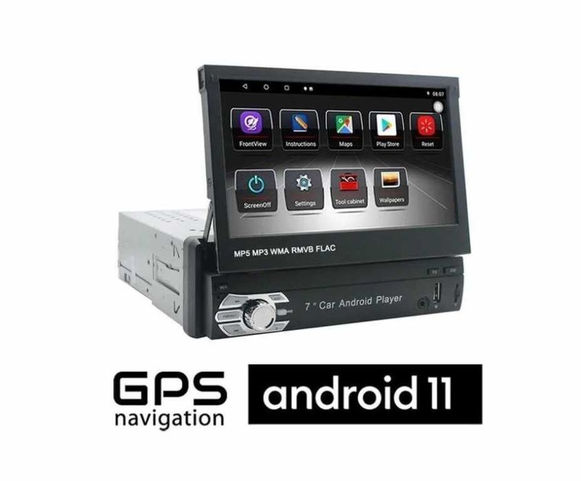 Мултимедия/Навигация-Android, 1 DIN/7 inch/GPS/Touch Screen с Камера.
