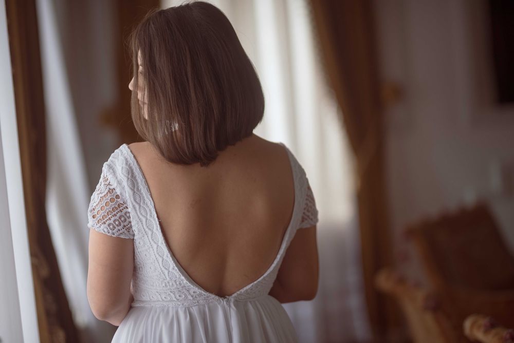 Rochie mireasa simpla