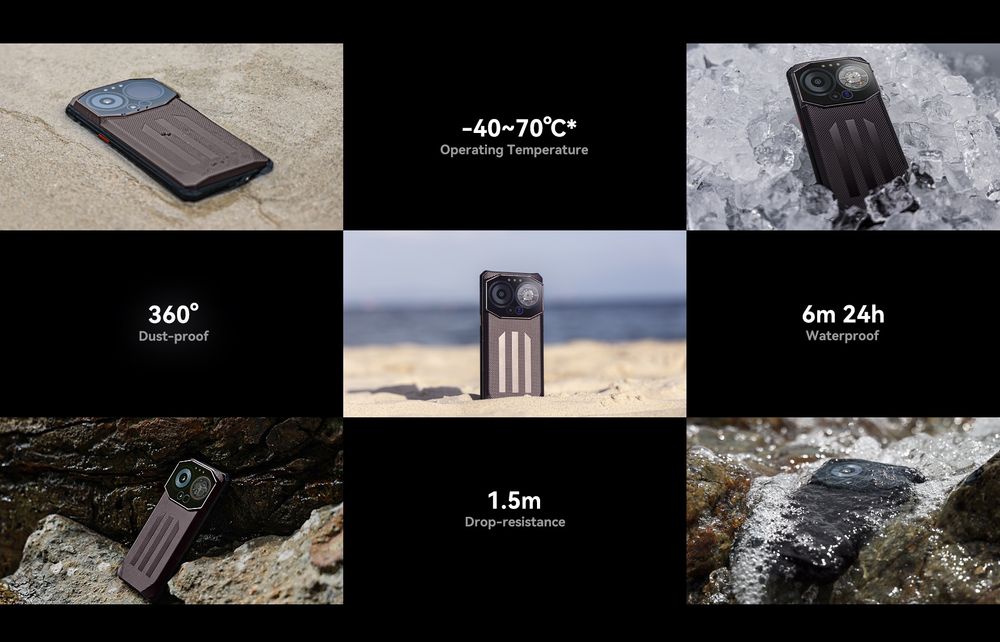 IIIF150 B3 Pro 5G 16/512GB IP68 IP69K смартфон 10800mAh батероя