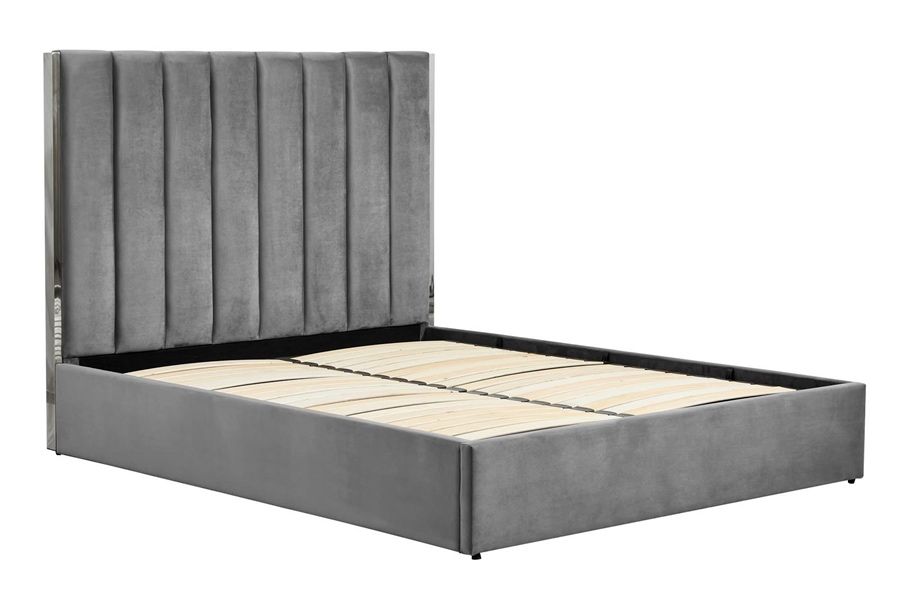Тапицирано легло Palazzo Сиво