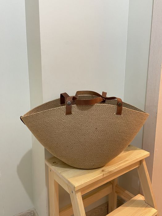 Джутовая сумка