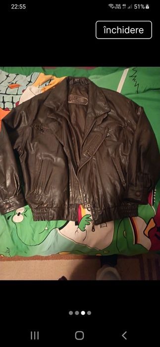 Geaca piele mărimea 3xl