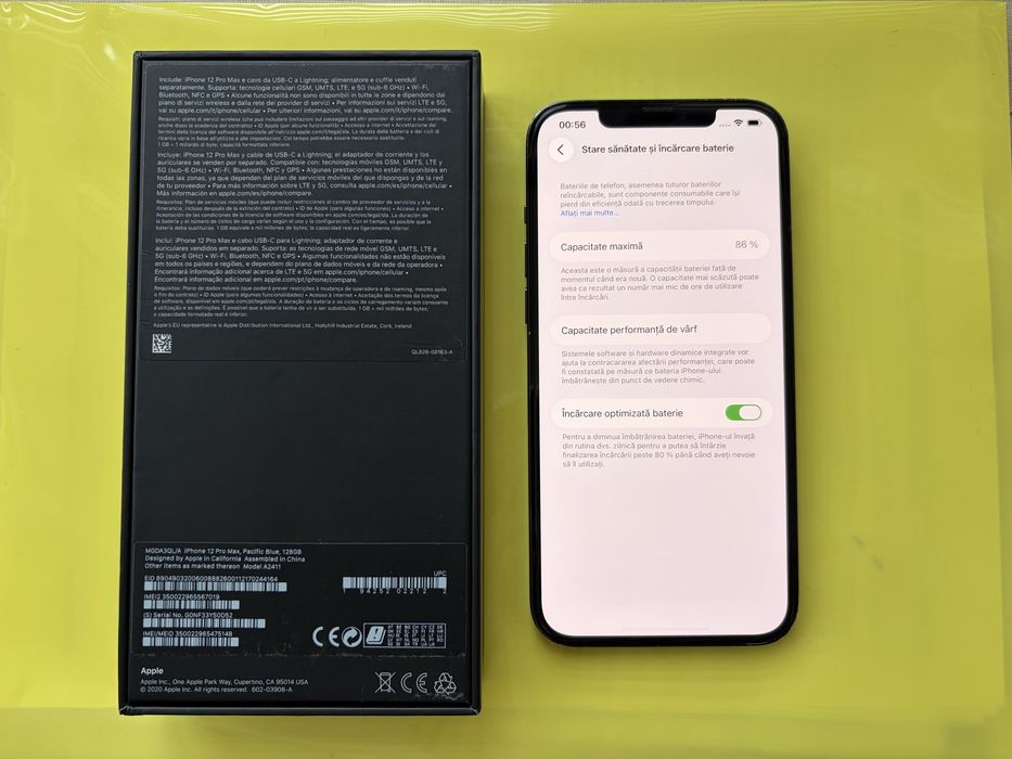 Iphone 12 Pro Max Albastru Pacific