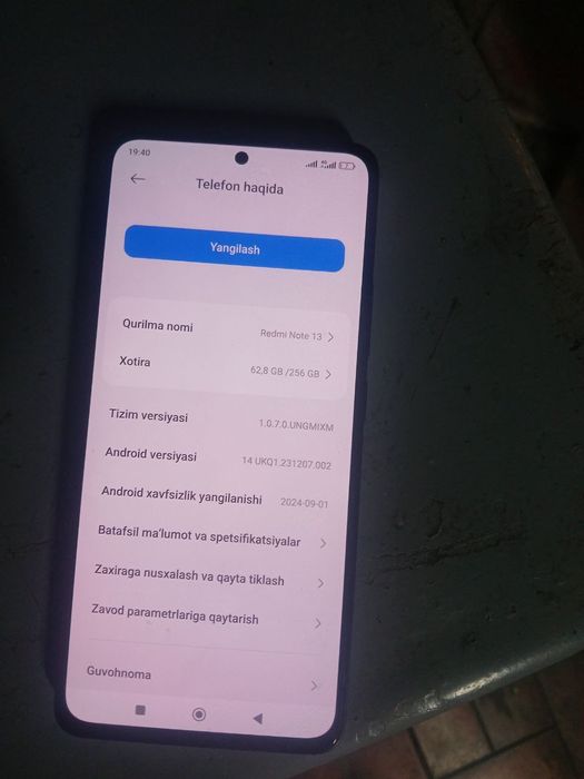 Xiaomi Redmi note 13