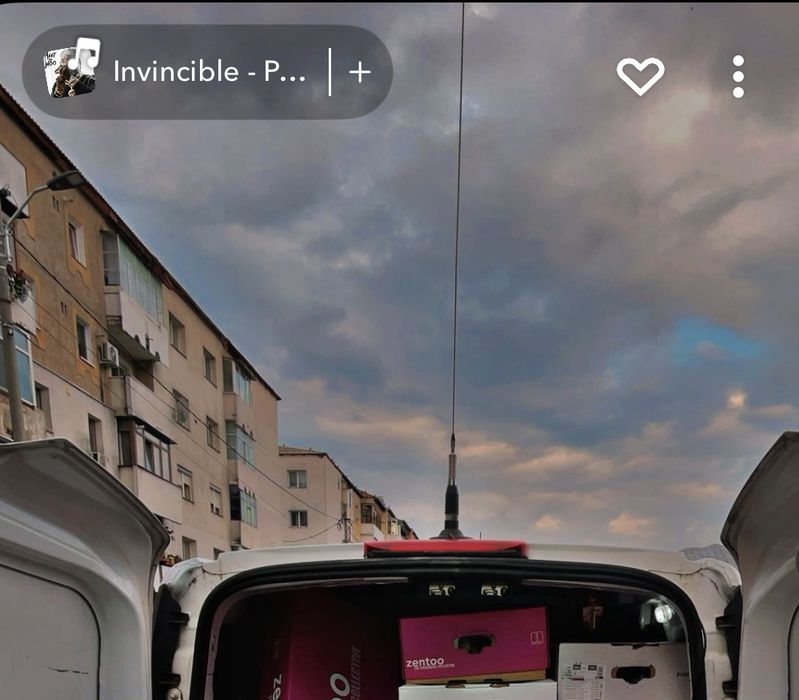 Vand statie cu antena president auto