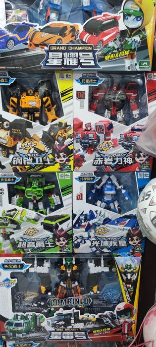 Тобот Tobot  трансформер разные виды