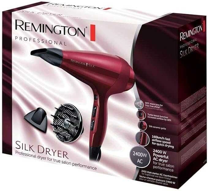 Професионален сешоар с йонизатор Remington Silk Dryer AC9096 2400W