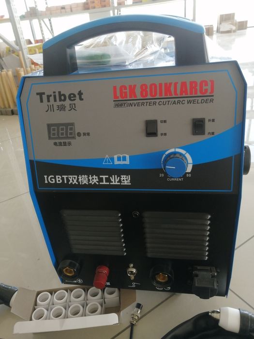 Плазменная резка LGK 80. Бренд: Tribet. Гарантия один год