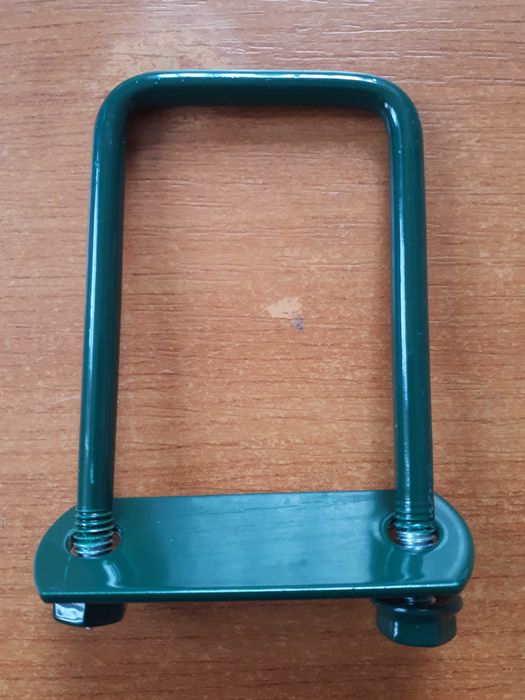 Panou / plasa gard bordurata verde, antracit, zincat - sistem complet