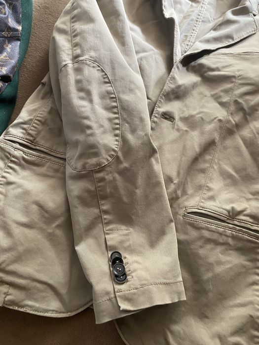 Geaca Tom Tailor- tip sacou bej- gris