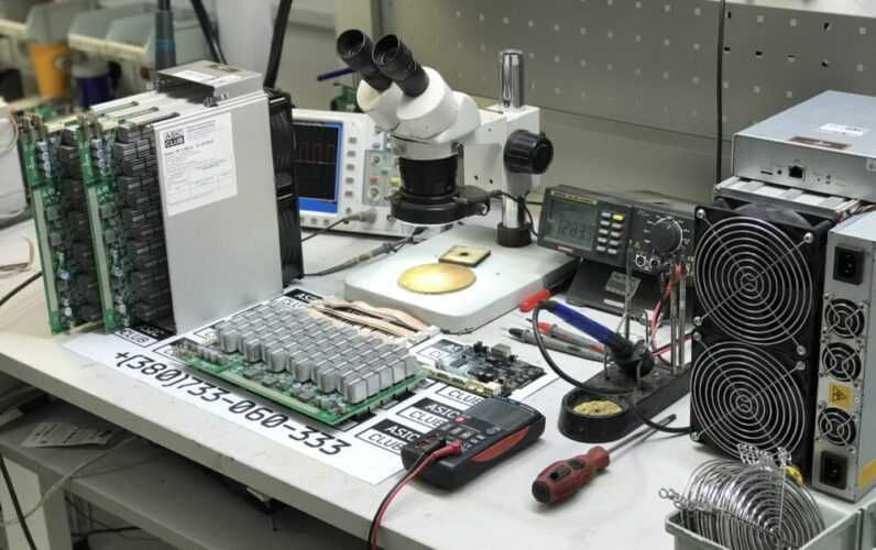 мастер по ремонту antminer whatsminer