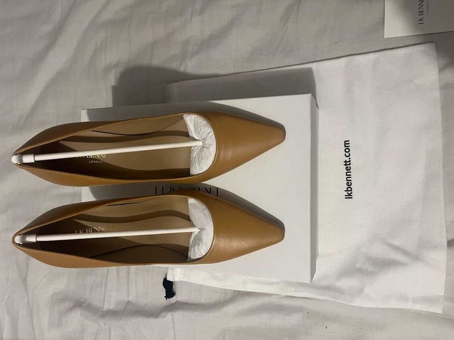 L.K Bennett Pantofi cu toc din piele naturala /  Dama / marime 36