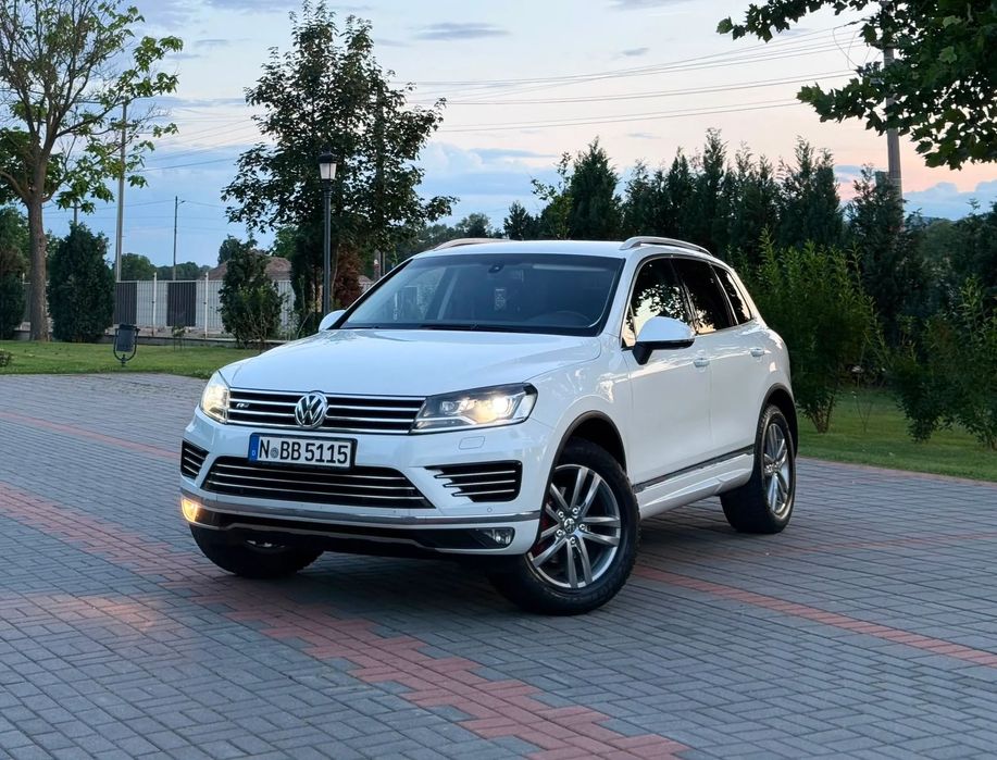 Volkswagen Touareg VW TOUAREG 2015 Euro 6 R-Line Suspensie pneumatic Deosebit Alba Perlat