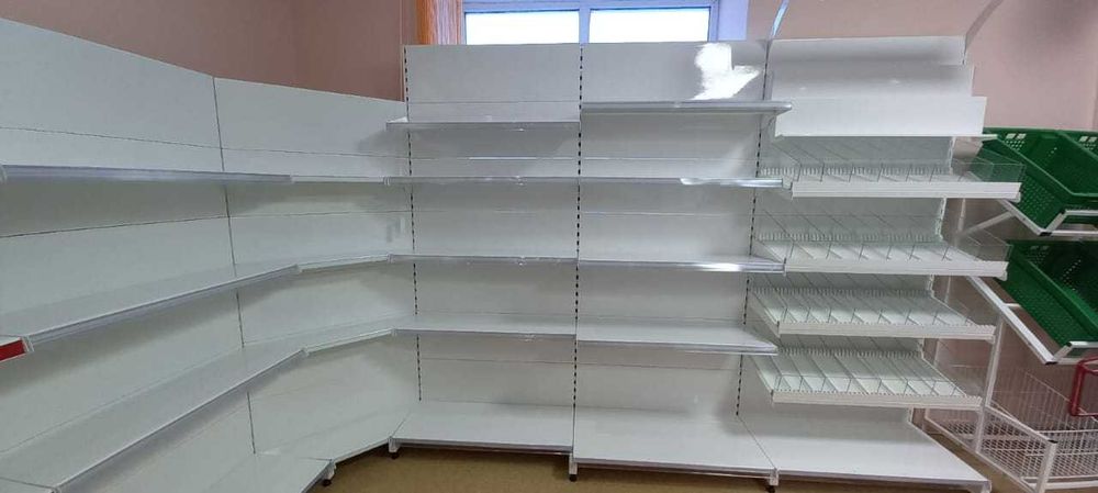 металлические полки для магазина