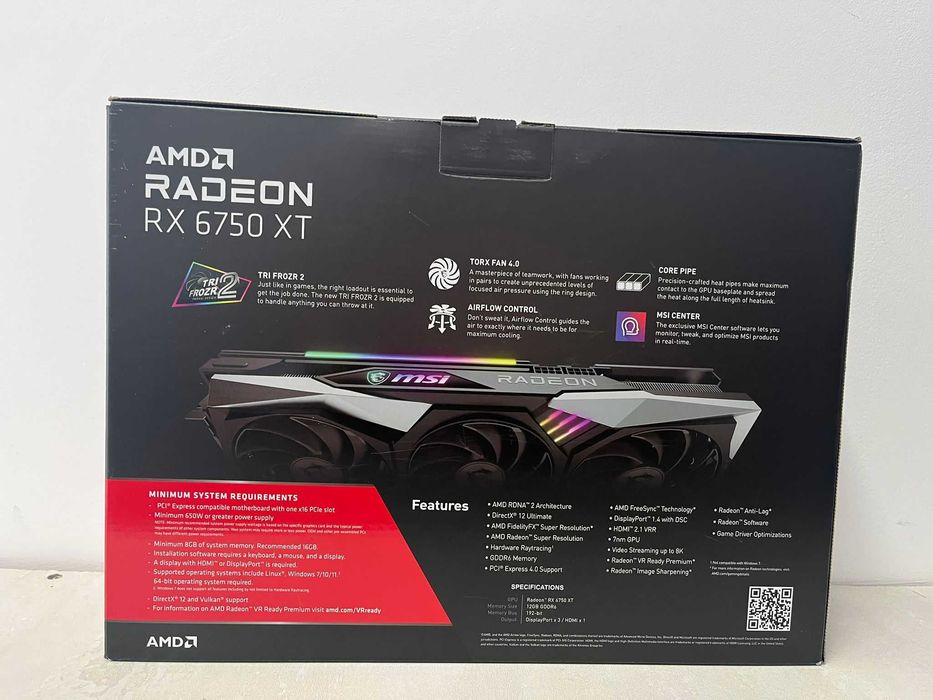 MSI RX 6750XT Gaming X