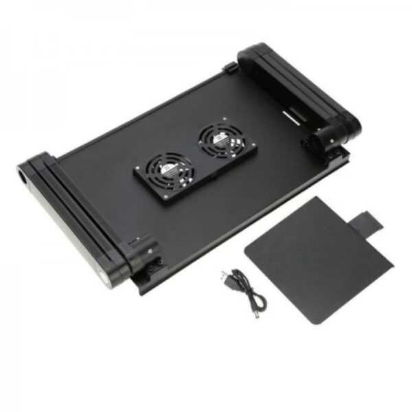 Masa pliabila multifunctionala pentru laptop T8, 2 coolere +mousepad
