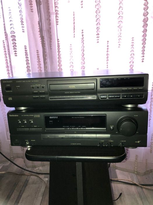 Stereo receiver și cd player Technics