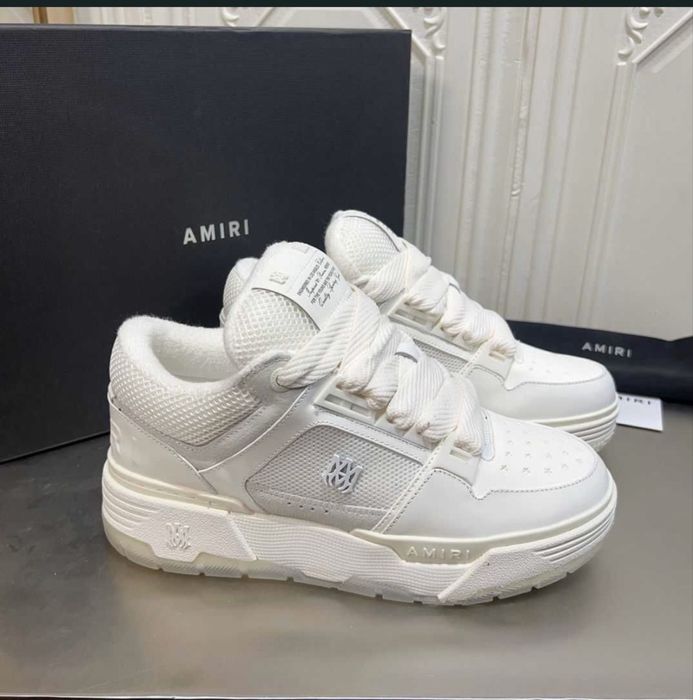Amiri MA1 white luxury