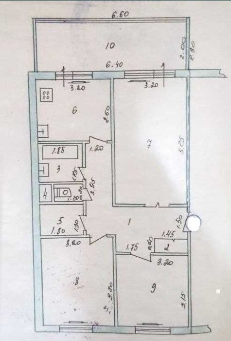 Продается 3х комнатная квартира Лисунова 1 кирпич 77 серия (RV)