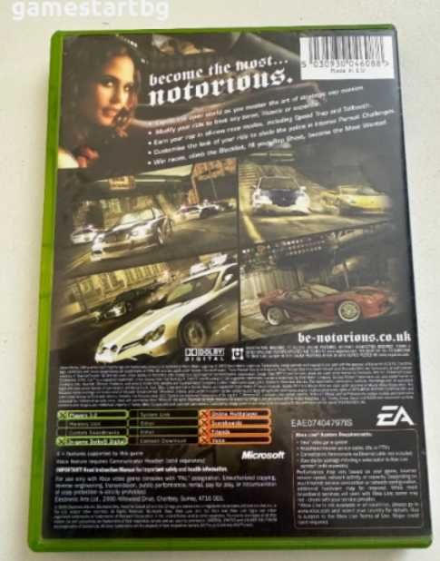Need For Speed Most Wanted за Xbox classic/Xbox original