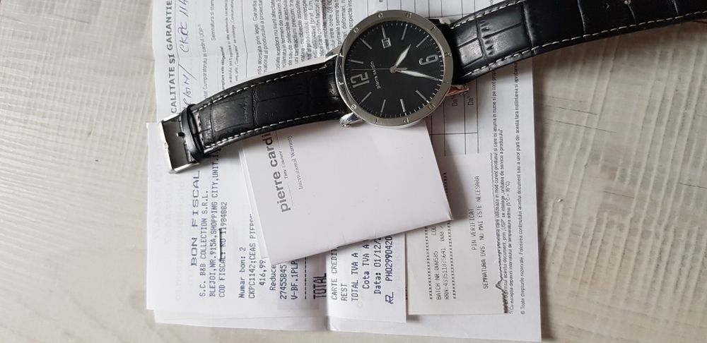 Vand ceas barbatesc Pierre Cardin original!