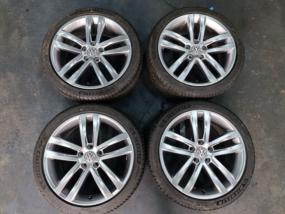 Jante originale VW Golf 7 vara 225 40 18 Michelin dot 2023 ca și noi